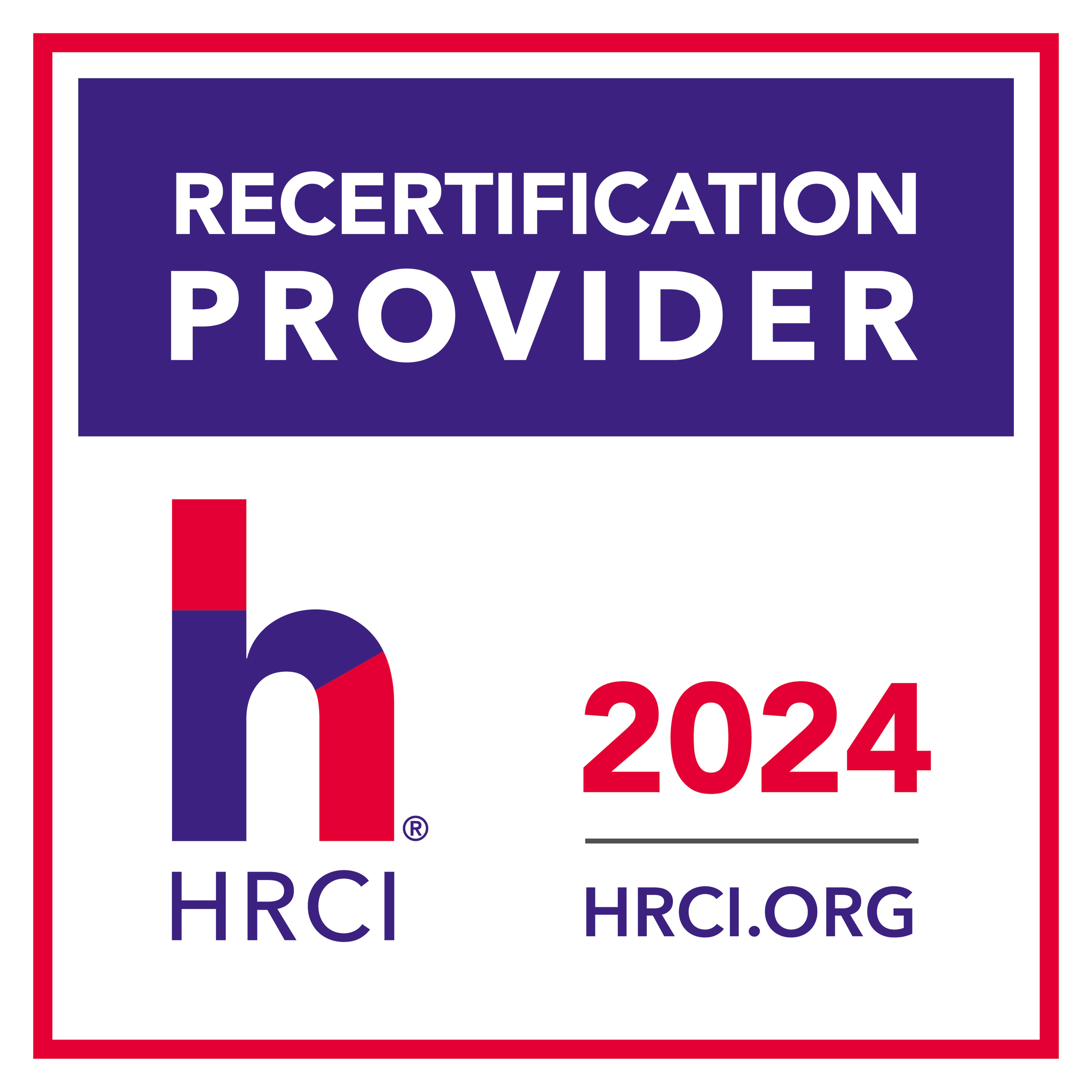 Recertification Provider Seal-ONLY for RP